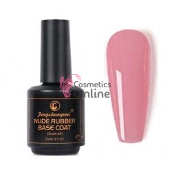 NUDE RUBBER BASE COAT FSM Soak-Off de 15 ml, Nr 04